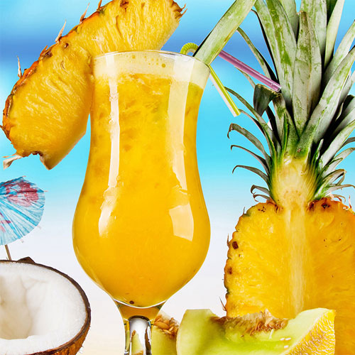  Fresh pineapple juice